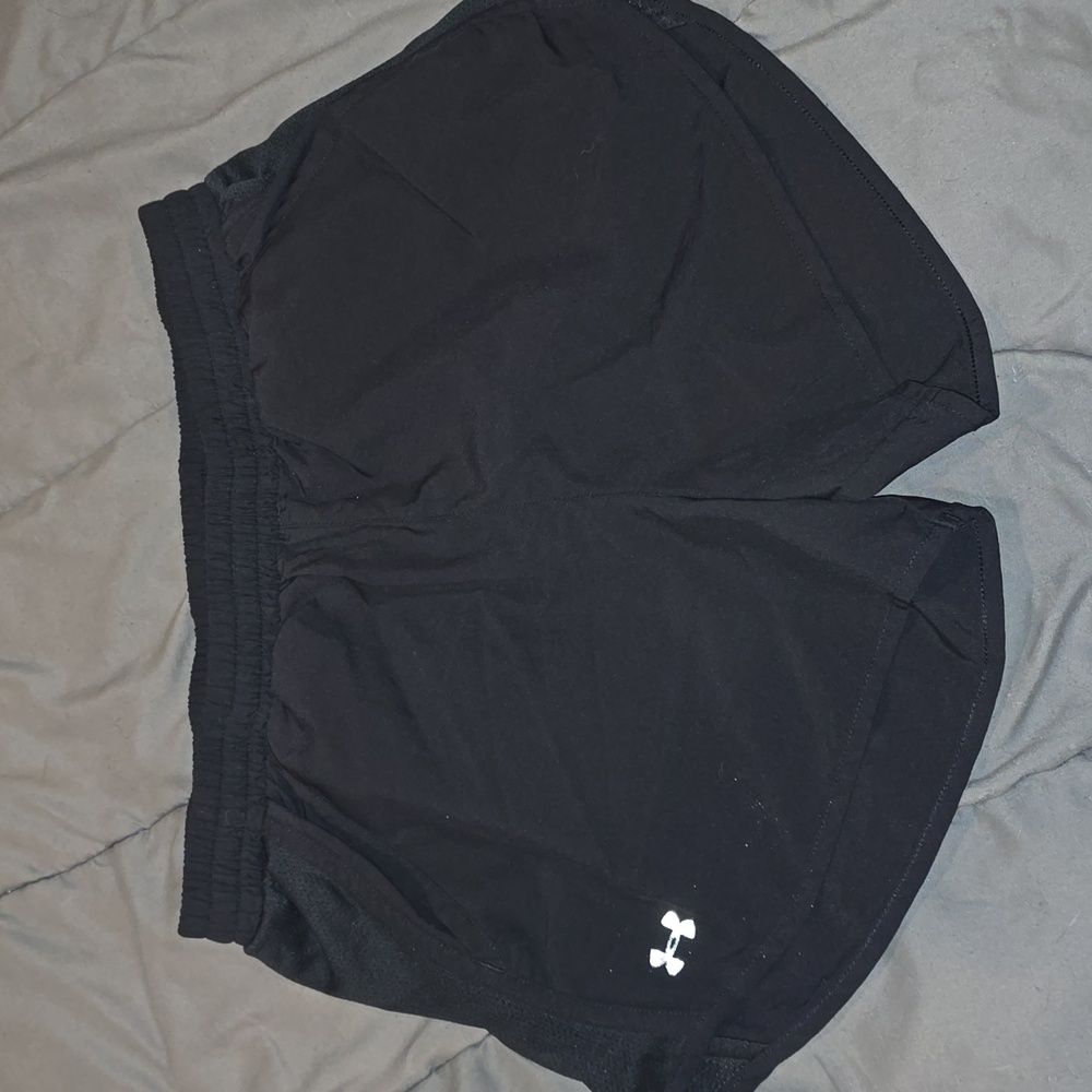 Under Armour Jet Black Performance Shorts